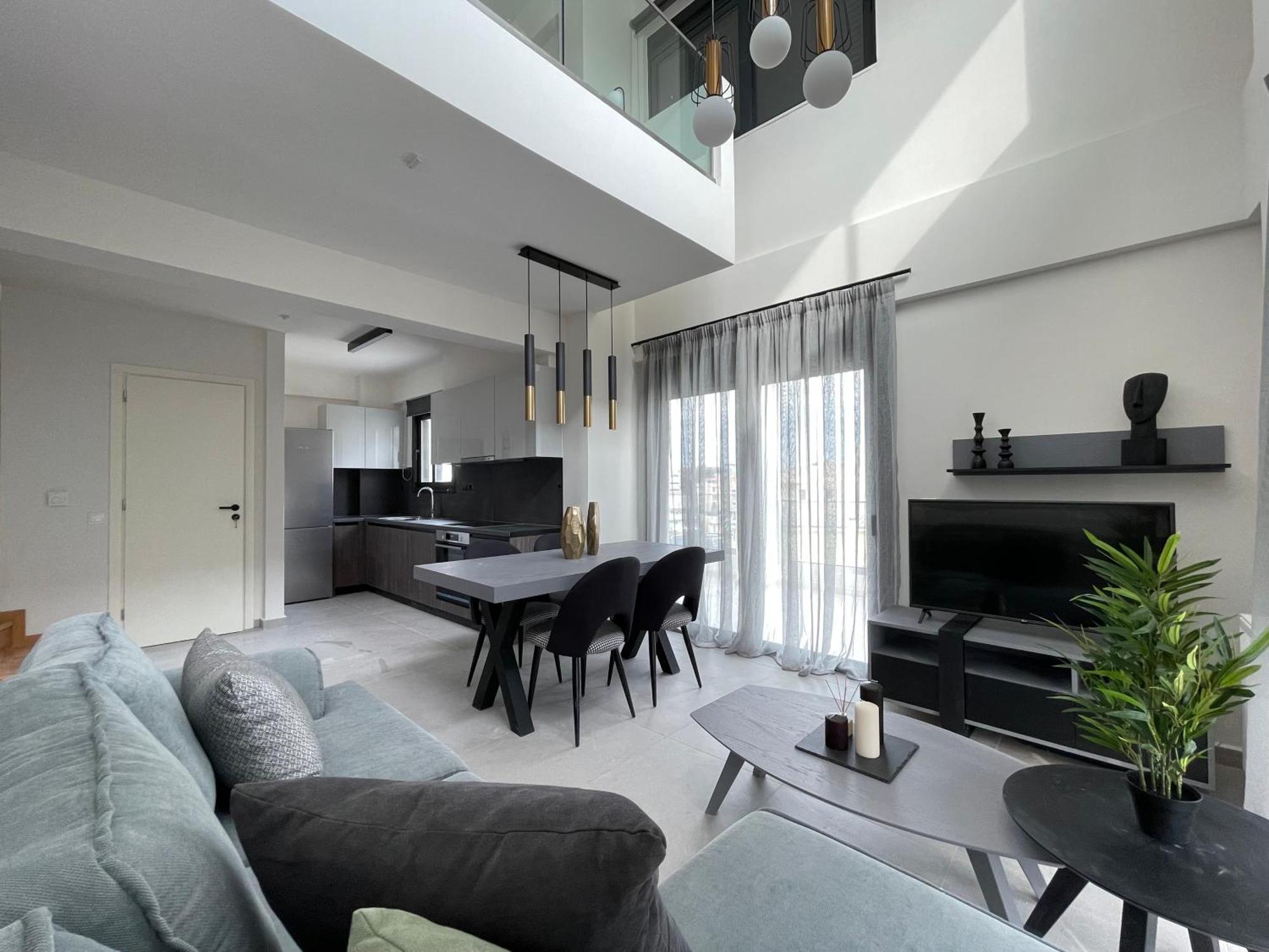 Gleaming Apartments Near Athens Metro Mall Atenas Exterior foto
